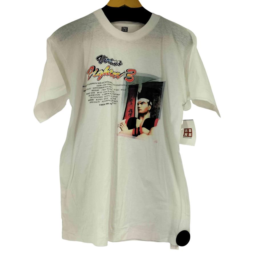 USED古着(ユーズドフルギ) esso キャラクタープリント クルーネックTシャツ メンズ 表記無 【中古】【ブランド古着バズストア】 USED古着(ユーズドフルギ) 1996年 キャラクタープリントクルーネックT