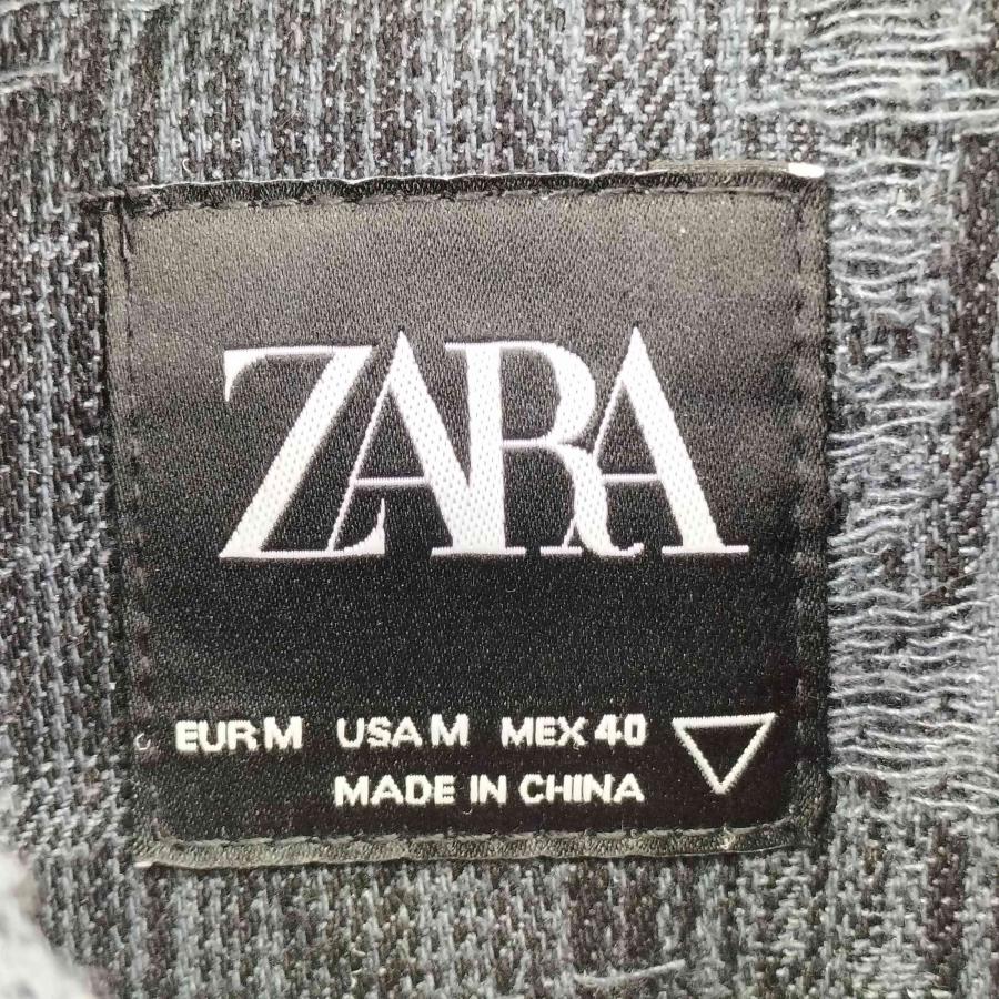 ZARA ZARA(ザラ) OVERDYED JACQUARD SHIRT メンズ import:M ZARA ZARA(ザラ) OVERDYED JACQUARD SHIRT メンズ import:M
