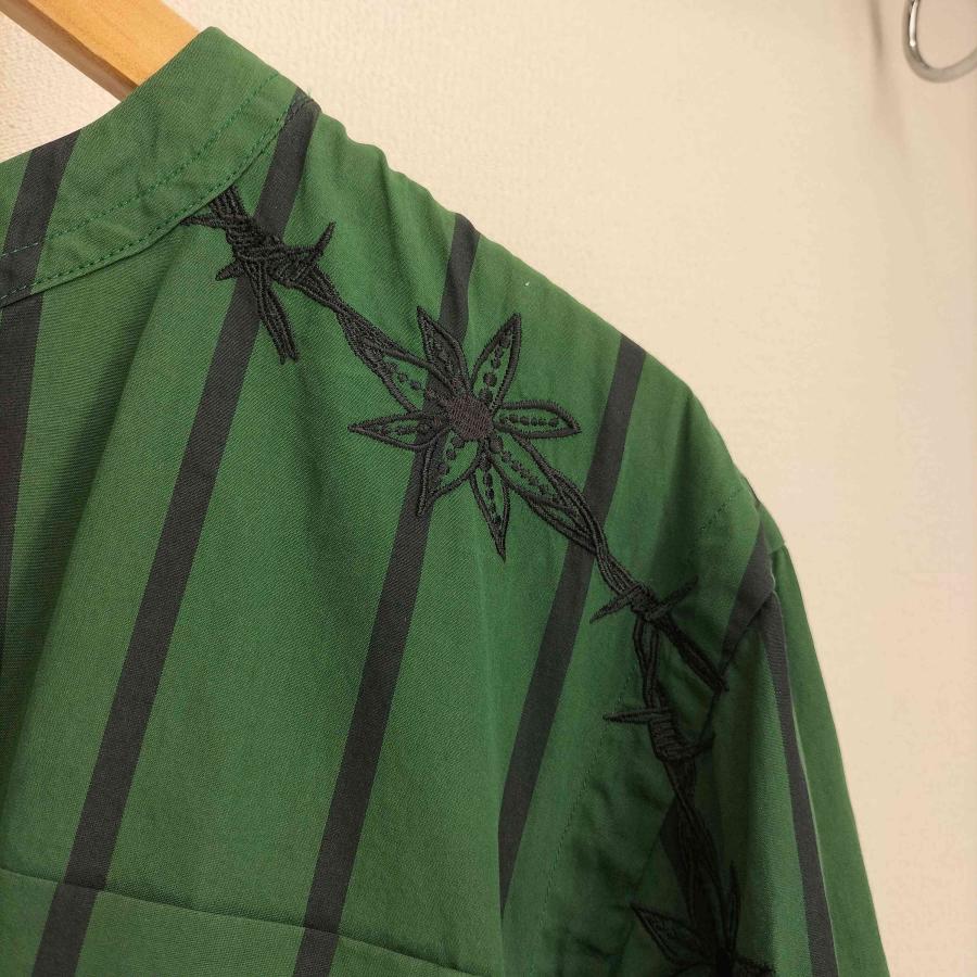 sacai（サカイ） ×Dr.Woo 19ss フラワー刺繍レイヤードプルオーバー