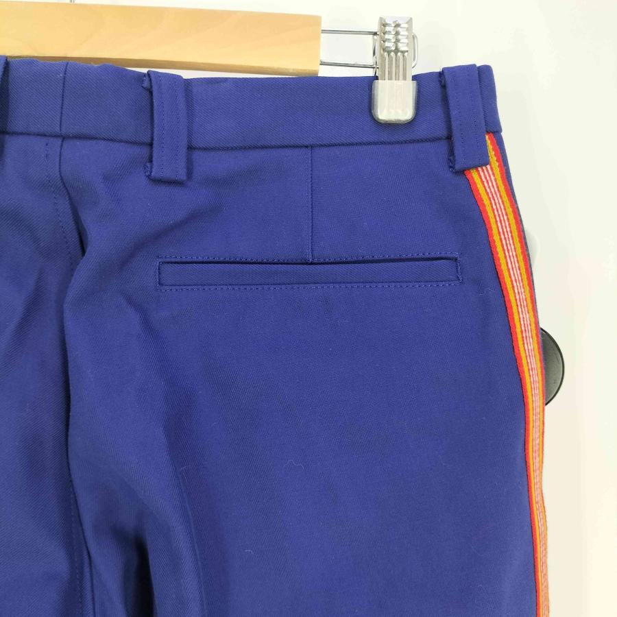 ISSEY MIYAKE(イッセイミヤケ) 03SS 黒タグ サイドライン シルキーサージ スラックスパンツ メンズ JPN：3 【中古】【ブランド古着バズストア】 ISSEY MIYAKE（イッセイミヤケ） 03SS 黒タグ サイドライン シルキー