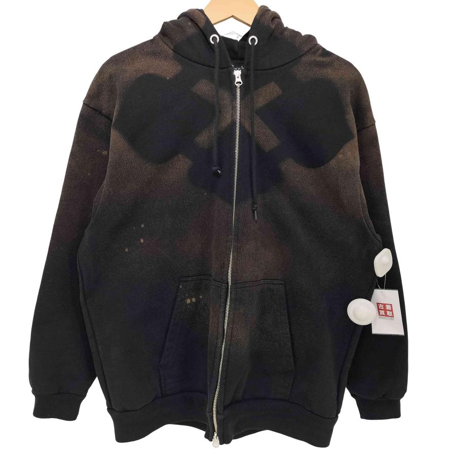 GAKKIN HANABATSU EMBROIDERY HOODIE ガッキン USED古着(ユーズドフルギ) {{GAKKIN}} DYED HANABATSU ZIP