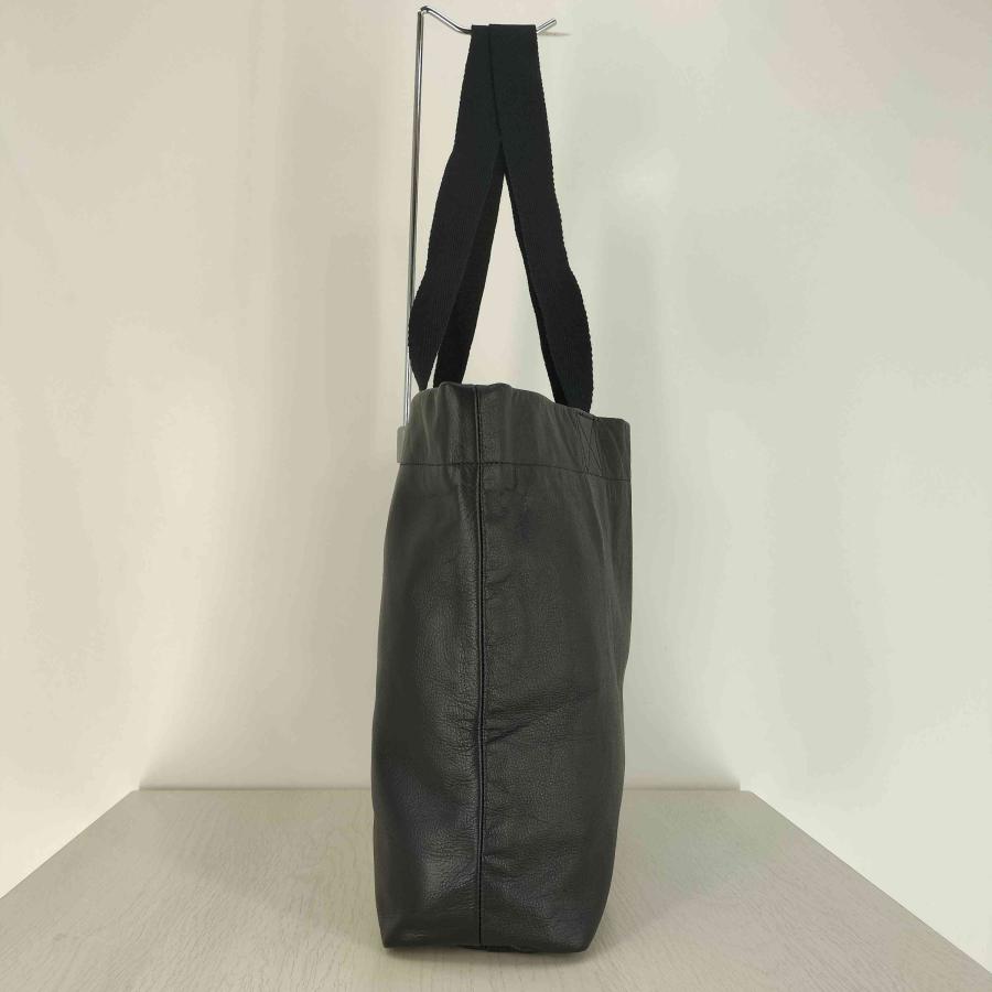 Yohji Yamamoto（ヨウジヤマモト） カウレザー シグネチャー ロゴ