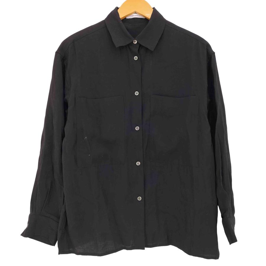 HELIOPOLE（エリオポール） モダールPEブロードパッチポケットシャツ  