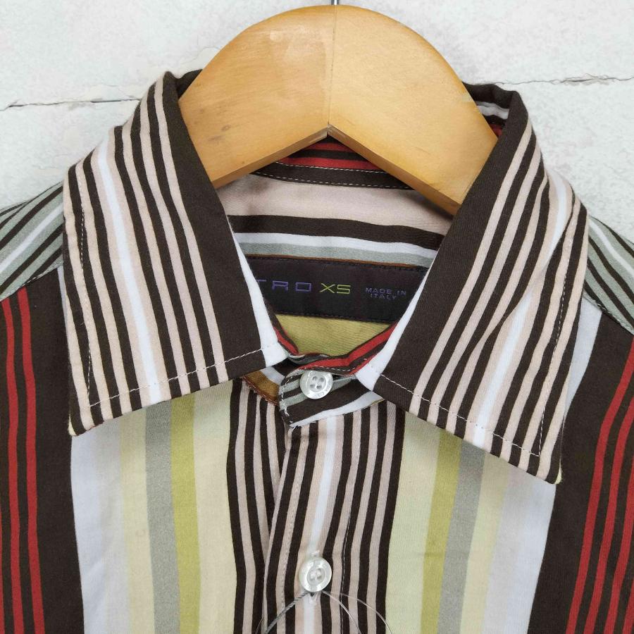エトロ ETRO 美品 シャツ 長袖 ストライプ XS マルチカラー エトロ ETRO 美品 シャツ 長袖 ストライプ XS マルチカラー｜Yahoo