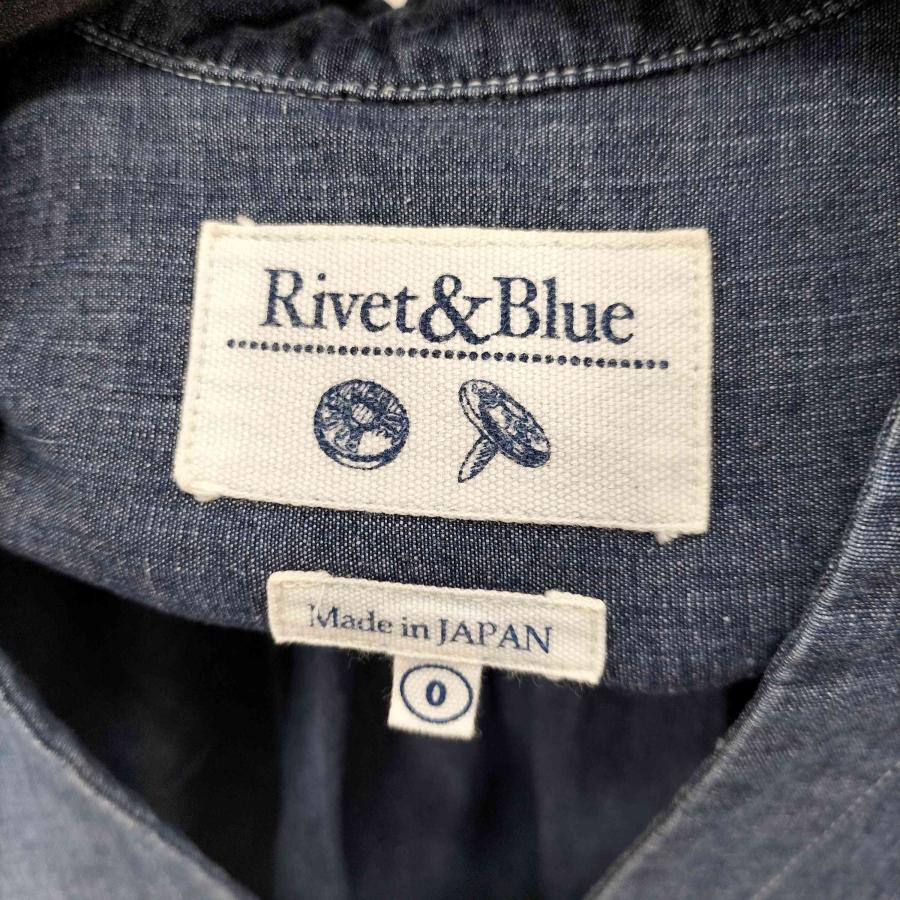 USED古着(ユーズドフルギ) {{rivet & blue}}L/S デニムシャツ