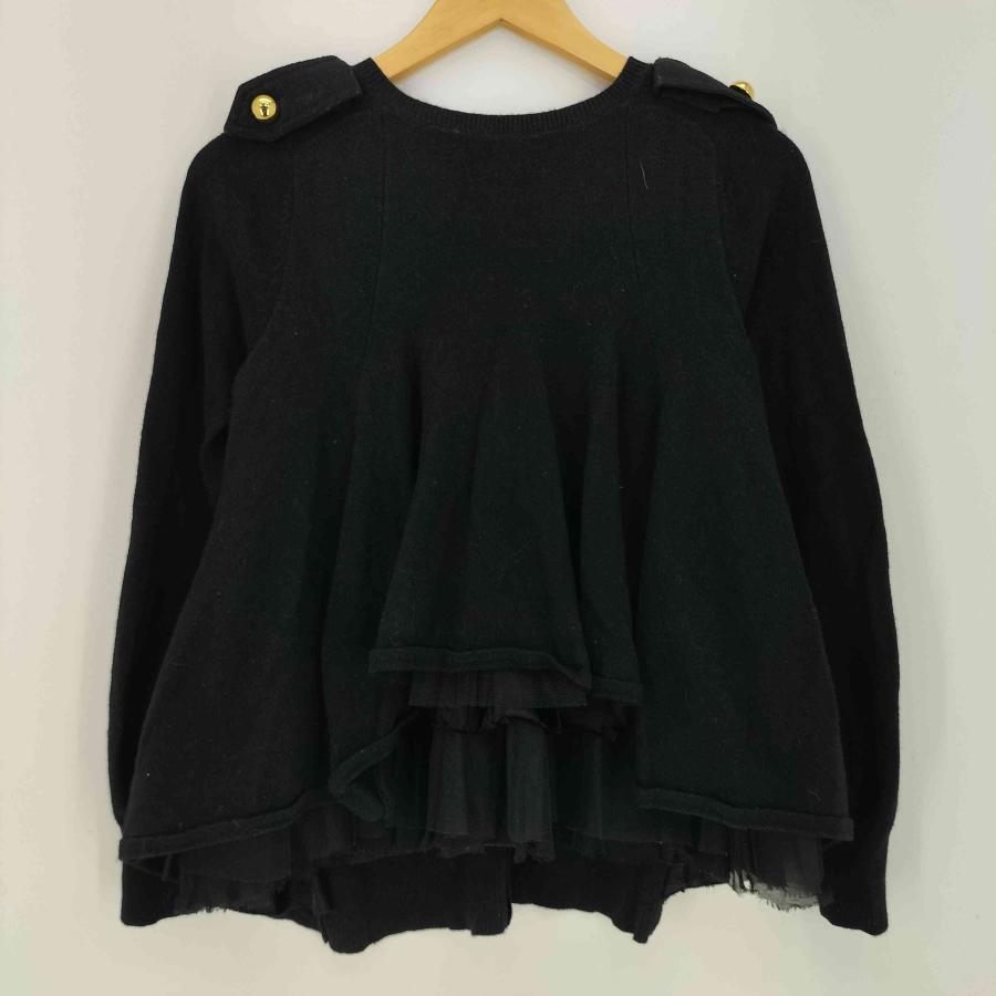 sacai（サカイ） ウール バックフリルカーディガン レディース JPN：2