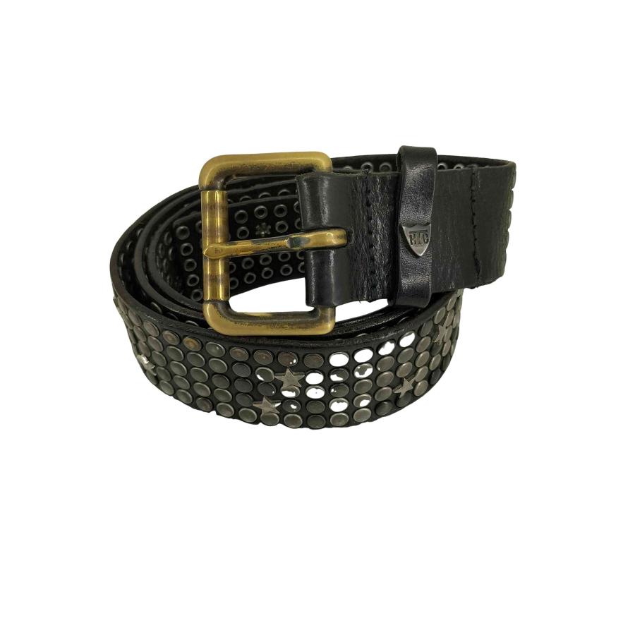 エイチティーシー HTC イタリア製 スタッズレザーベルト メンズ 90/36 エイチティーシー HTC イタリア製 スタッズレザーベルト メンズ 90/36