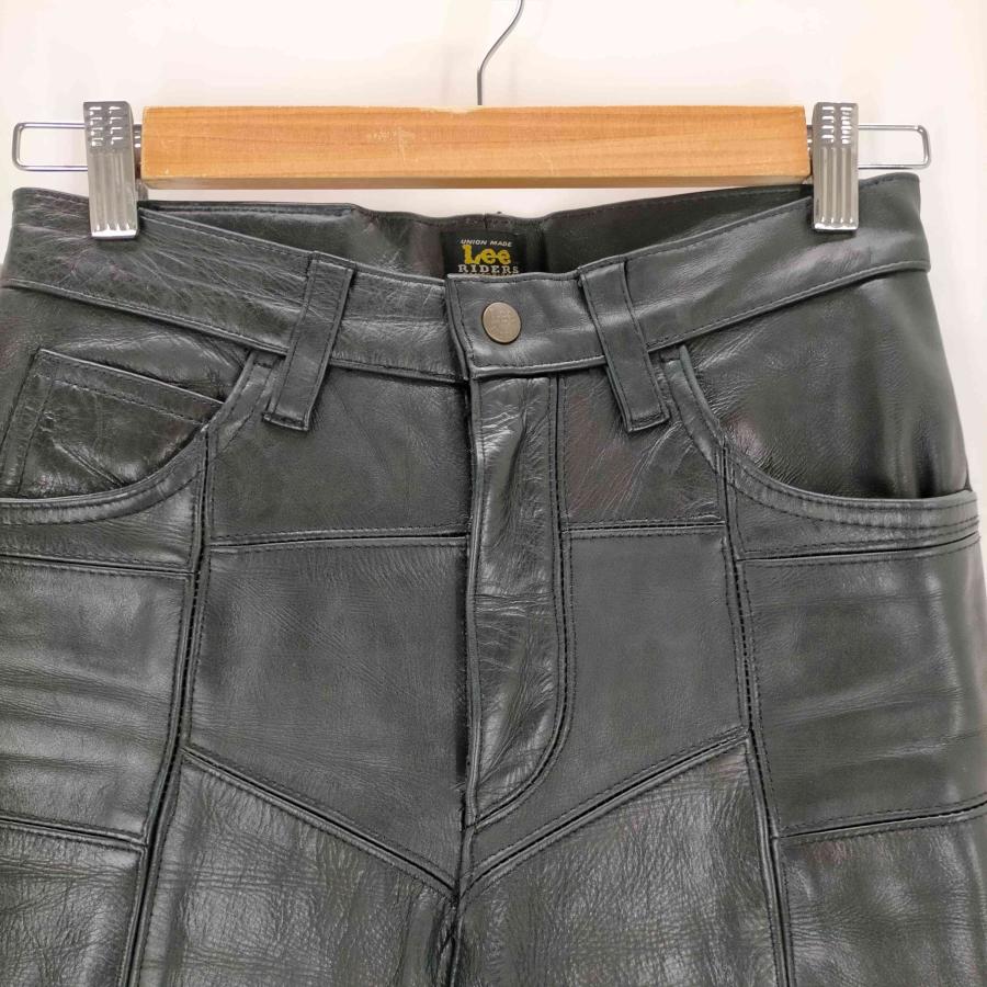 Lee（リー） LOT5201 レザーパッチワークバイカーパンツ メンズ 28×34