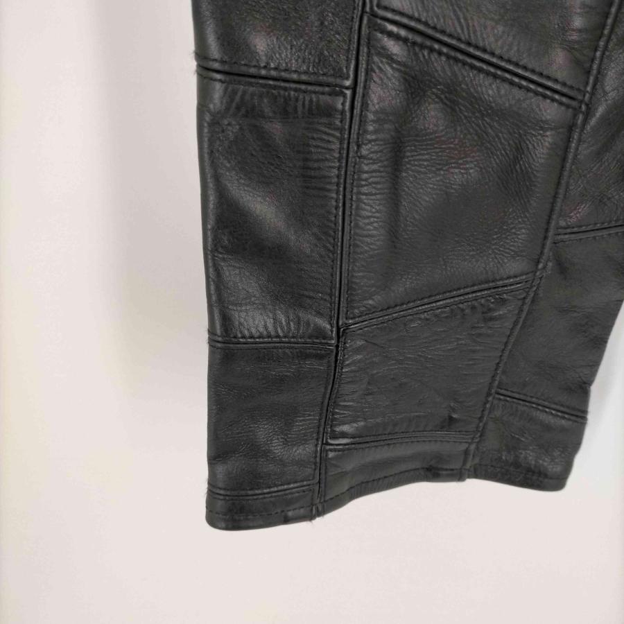 Lee（リー） LOT5201 レザーパッチワークバイカーパンツ メンズ 28×34