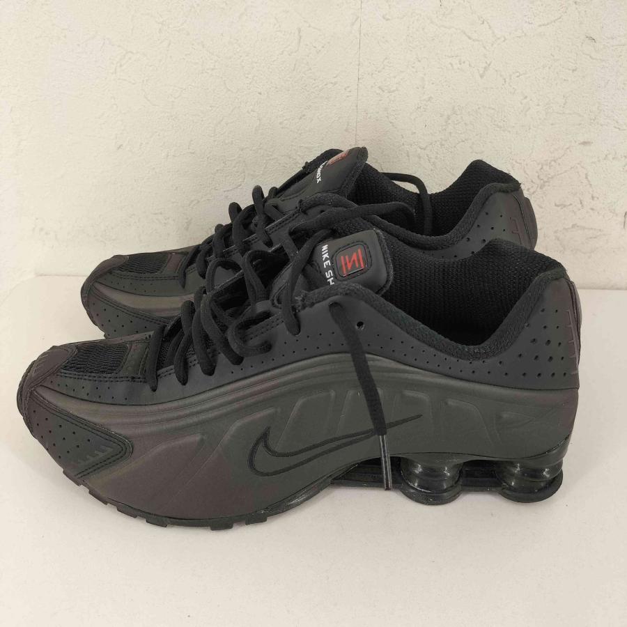 NIKE NIKE(ナイキ) SHOX R4 BLACK/BLACK-BLACK-BRIGHT CRIMSON メン 