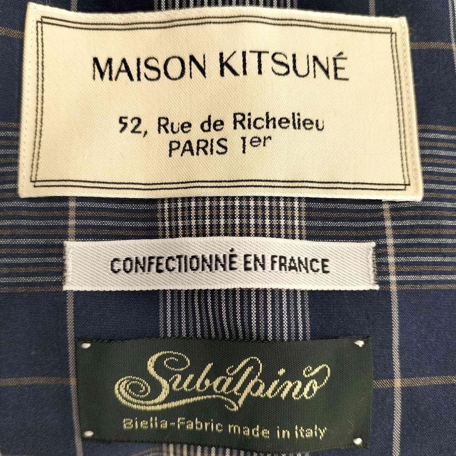 MAISON KITSUNE(メゾンキツネ) SUBALPINO フランス製 チェック柄 3B 