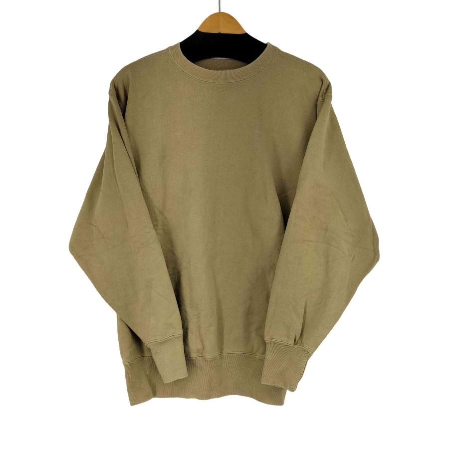 CIOTA（シオタ） スビン吊り裏毛クルーネックスウェットシャツ メンズ