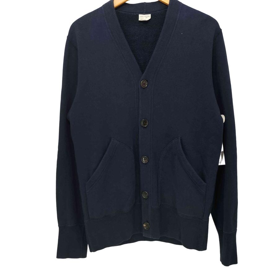 ループウィラー ネイビー スウェットカーディガンM