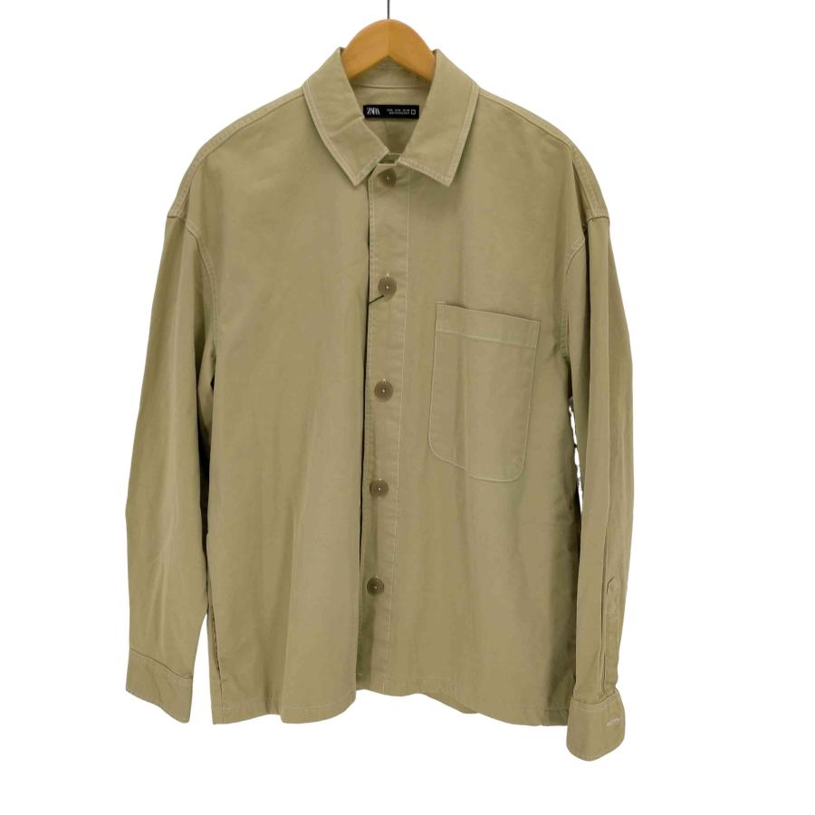 ザラ　ハリー・ランバート フルイドシャツ　L　Zara ZARA ZARA(ザラ) フルイドレギュラーシャツ メンズ import：M