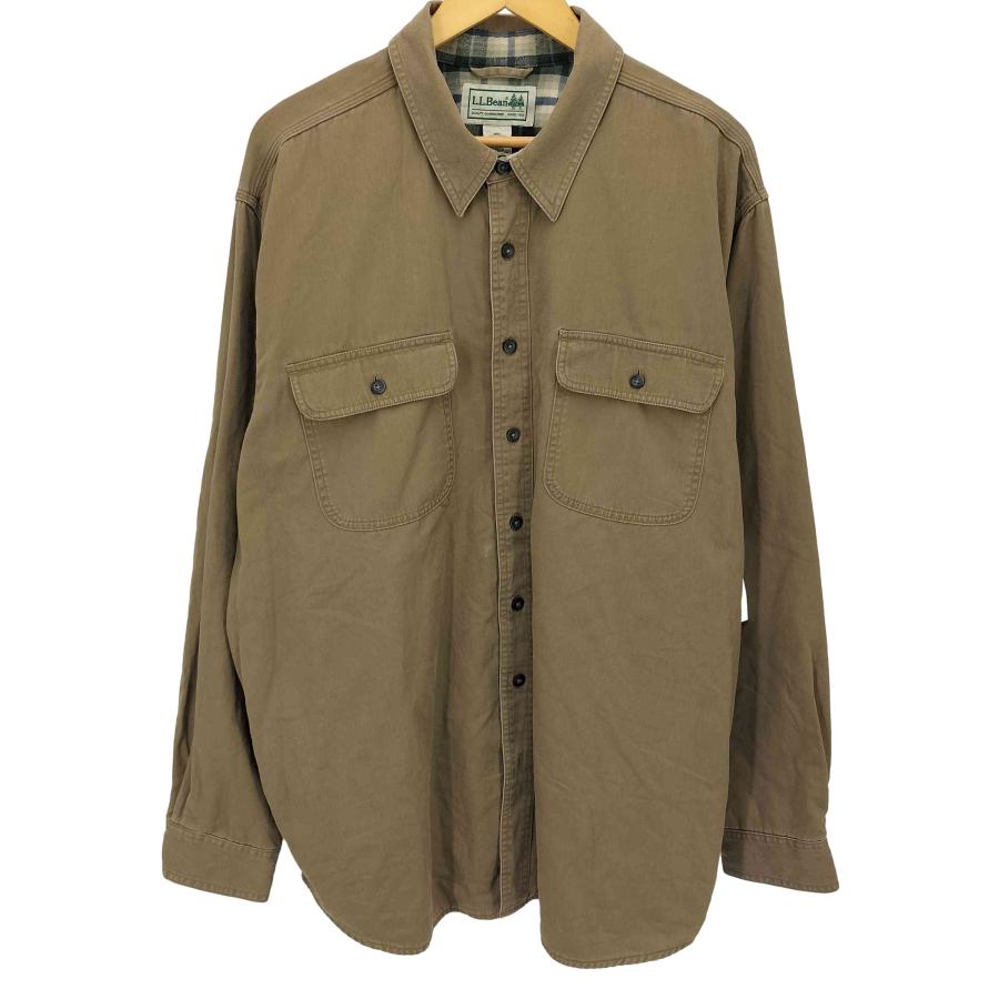L.L.Bean（エルエルビーン） 裏地チェック フラップポケット ワーク