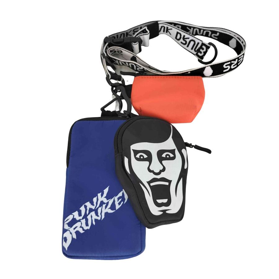 PUNK DRUNKERS / PDS三連ショルダーポーチ パンクドランカーズ3連