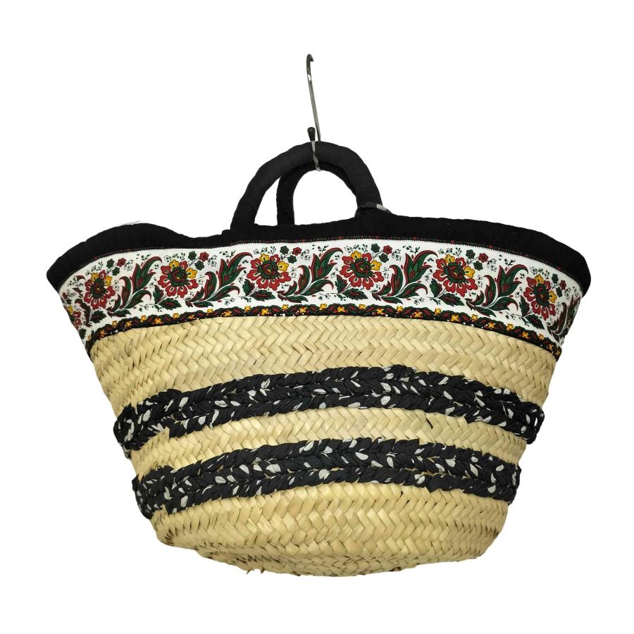 SOLEIAD 花柄刺繍 バスケットバッグ