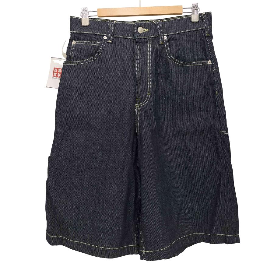 ZARA（ザラ） リジット ジップフライ ペインター デニム ショーツ