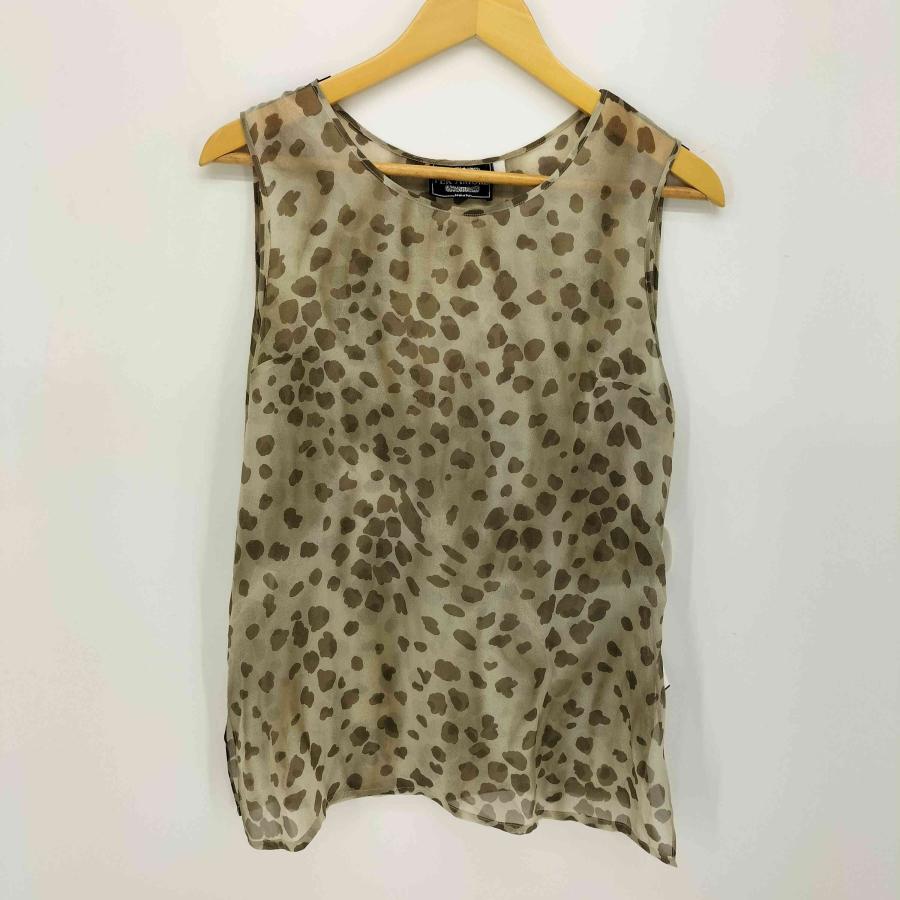 USED古着(ユーズドフルギ) PER AMORE イタリア製 レオパード シアー