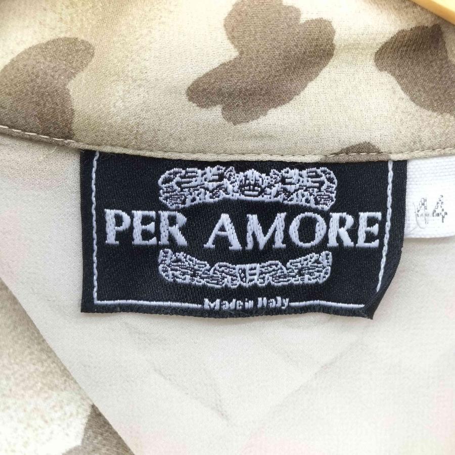 USED古着(ユーズドフルギ) PER AMORE イタリア製 レオパード シアー