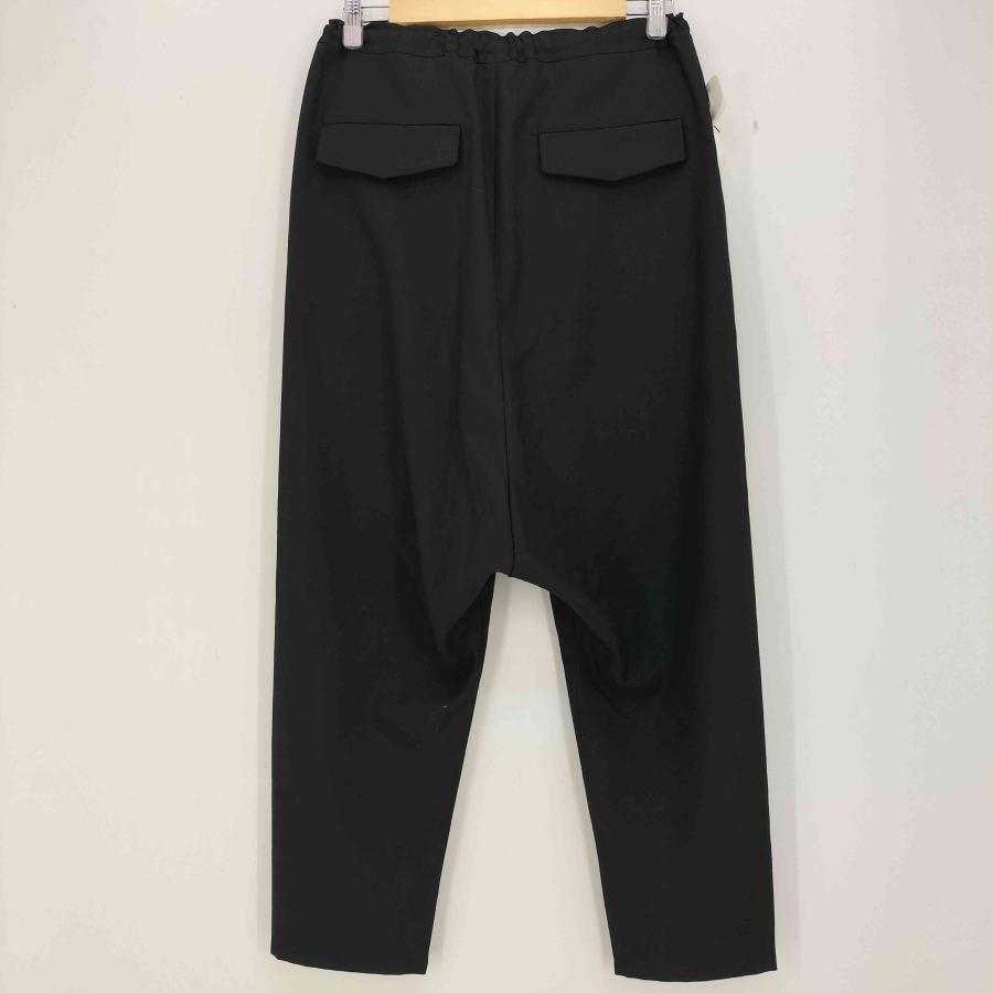GROUND Y ブラック サルエルパンツ メンズ　サイズ3 Ground Y グランドワイ 日本製 サルエルパンツ 3 ブラック ヨウジ