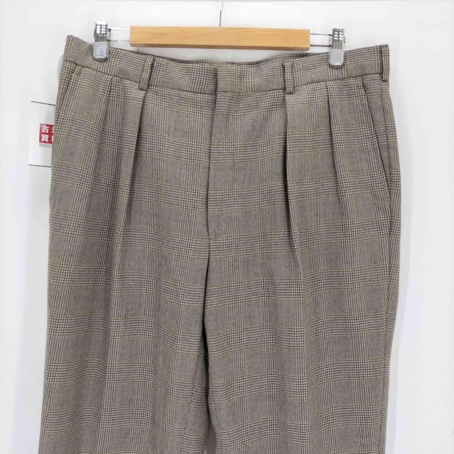 超美色 デッド？ usa製 LANDS END 2タック コットン スラックス LANDS'END - 超美色 デッド？ usa製 LANDS END 2タック コットン