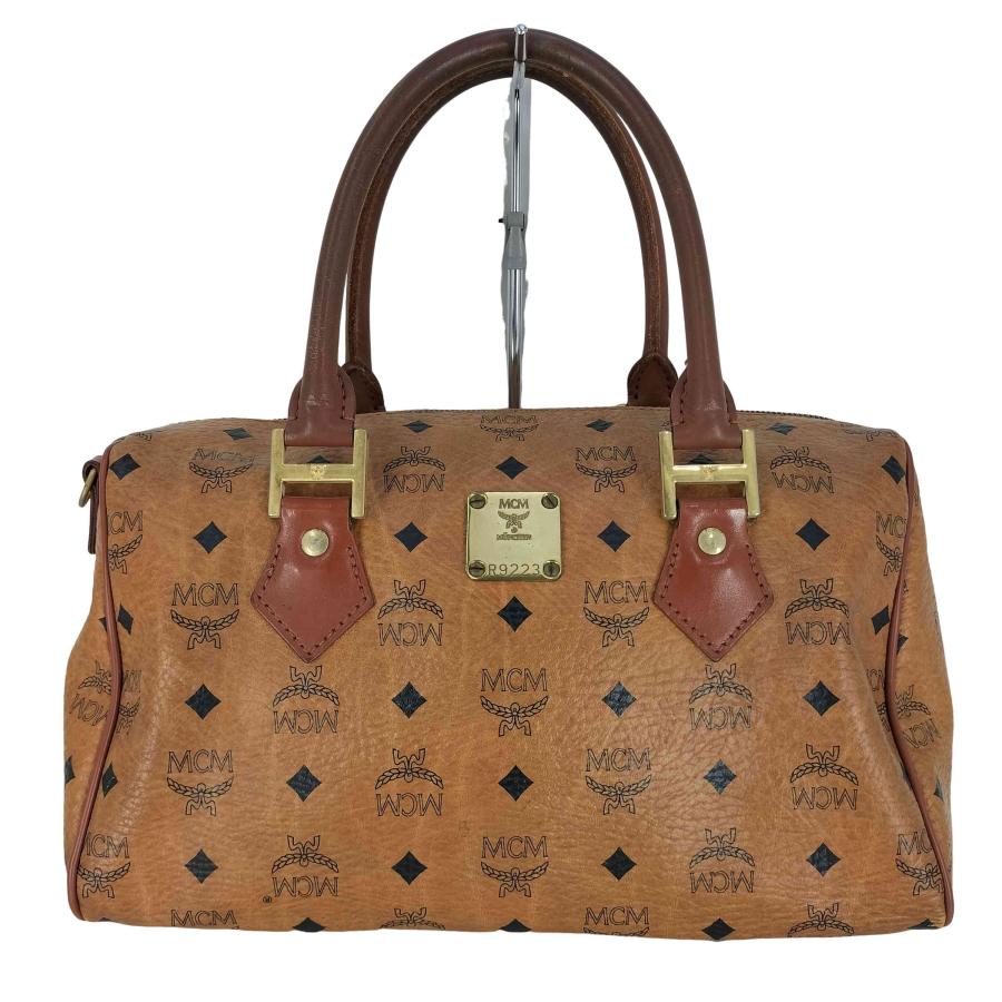 MCM エムシーエム　ハンドバッグ　ミニボストン　ヴィセトス　レザー　モノグラム MCM MCM(エムシーエム) ヴィセトス モノグラム レザー ミニ