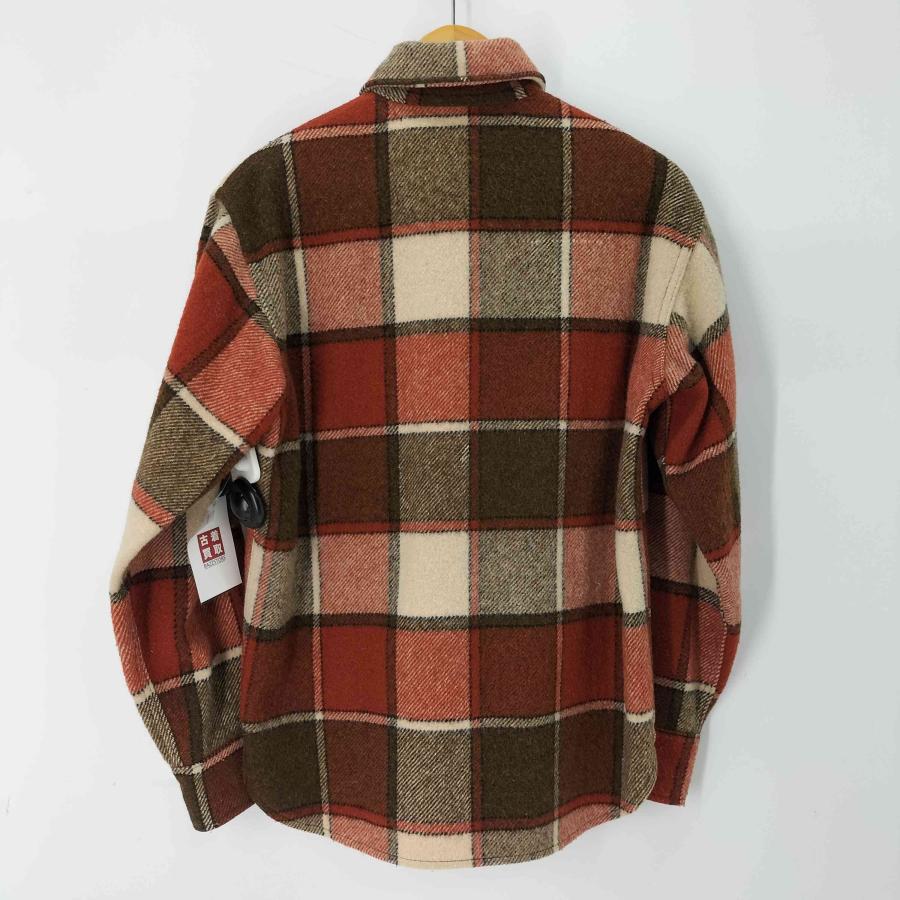 USED古着(ユーズドフルギ) 60-70S CPO チェックシャツジャケット メンズ 表記無 【中古】【ブランド古着バズストア】 USED古着(ユーズドフルギ) 60-70S CPO チェックシャツジャケット