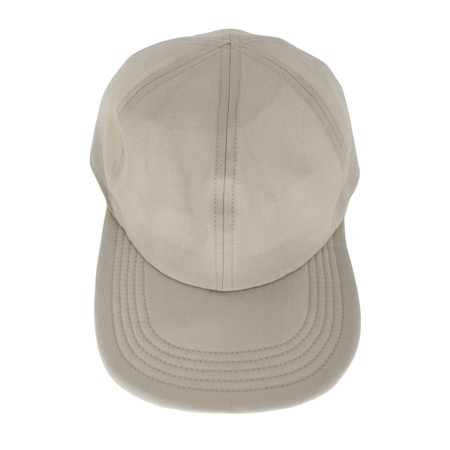 Graphpaper ウールナイロン6パネルキャップ グレージュ Graphpaper(グラフペーパー) Boiled Wool 6 Panel Cap ボイルド ウール