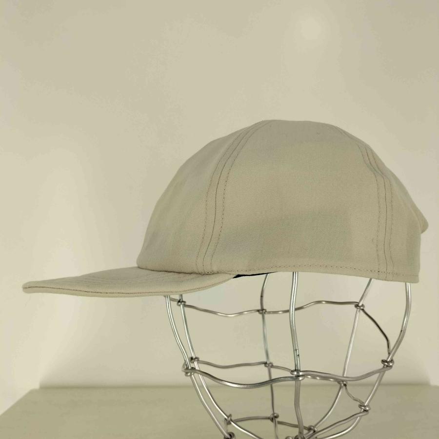 Graphpaper ウールナイロン6パネルキャップ グレージュ Graphpaper(グラフペーパー) Boiled Wool 6 Panel Cap ボイルド ウール