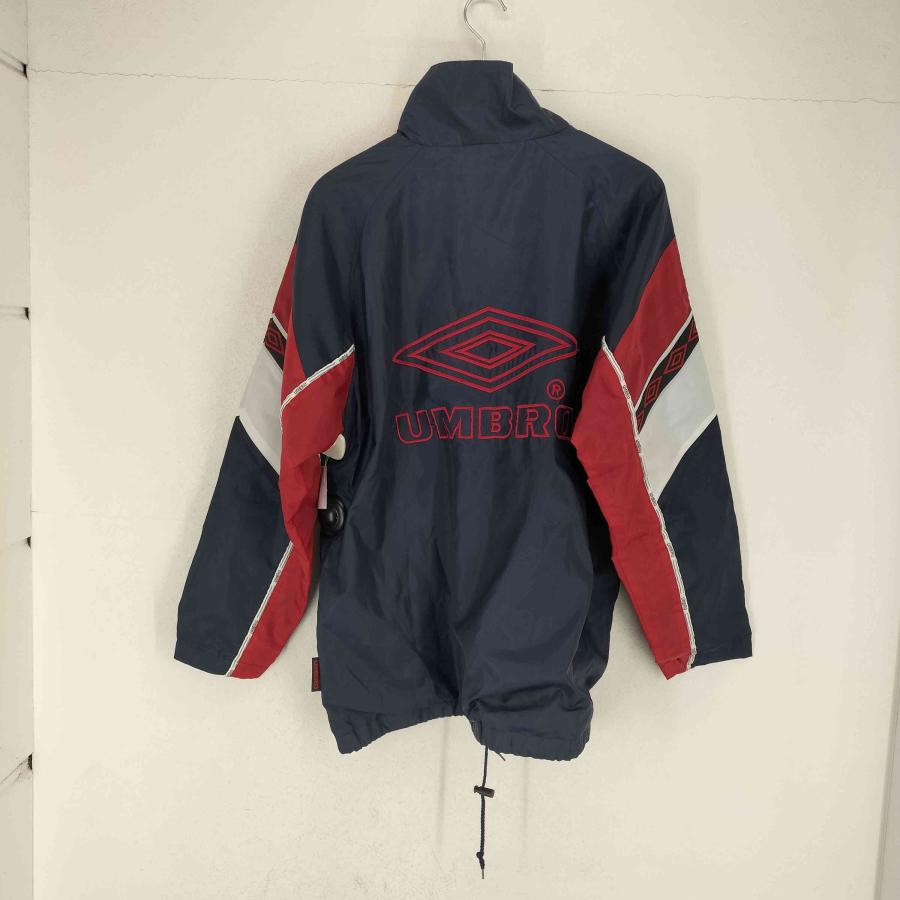umbro UMBRO(アンブロ) 90s ロゴ刺繍ナイロンジャケット メンズ
