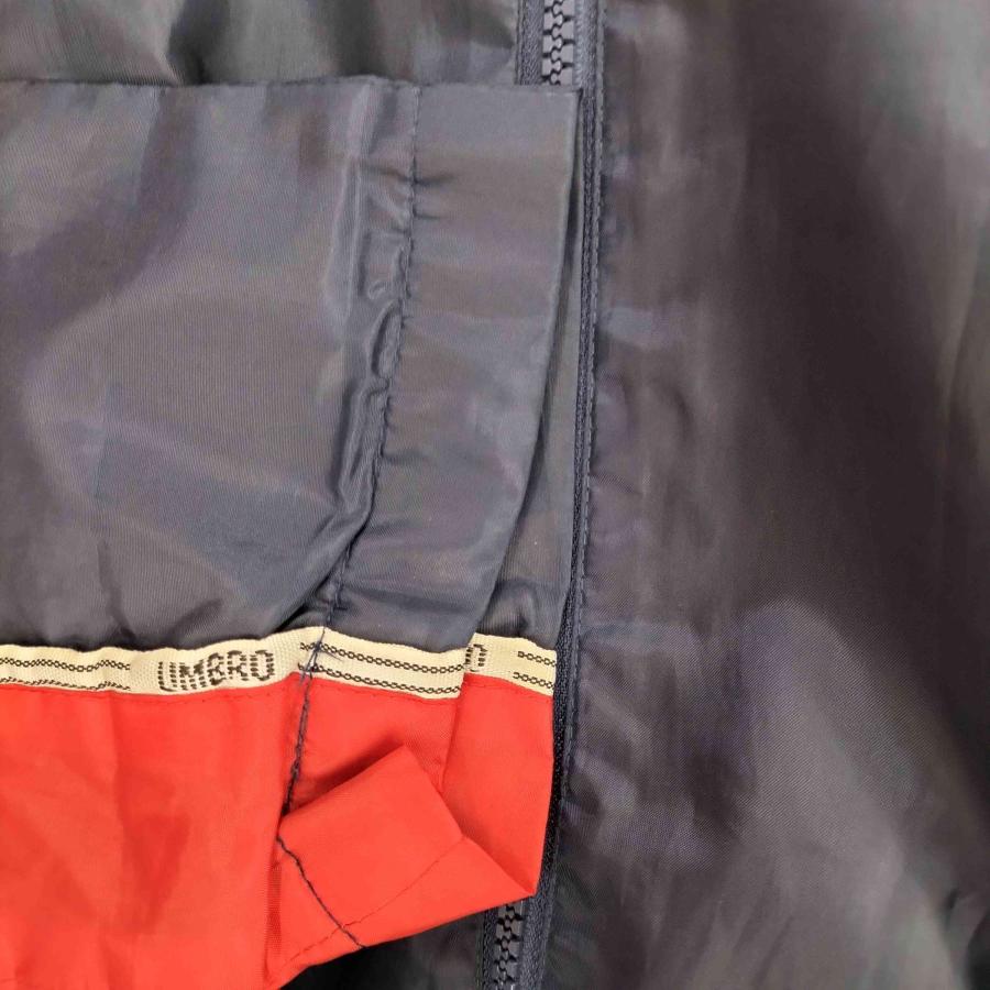 UMBRO 90s インテル　刺繍ロゴ　ナイロンジャケット　裾絞り可能 60f1dd1f34204482c11f03f6ab4812