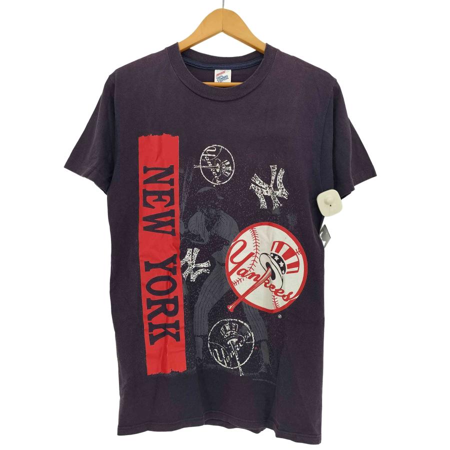 【極上品】80s-90s NKOTB ヴィンテージ Tシャツ JERZEES製 JERZEES（ジャージーズ） 90S USA製 COMBED COTTON〓1991 Tシャツ ナス