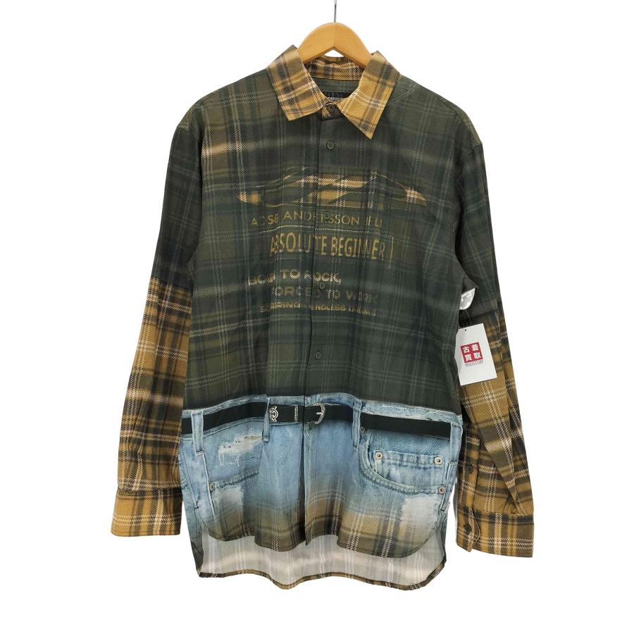 ZARA ZARA(ザラ) トロンプルイユプリントシャツ メンズ import