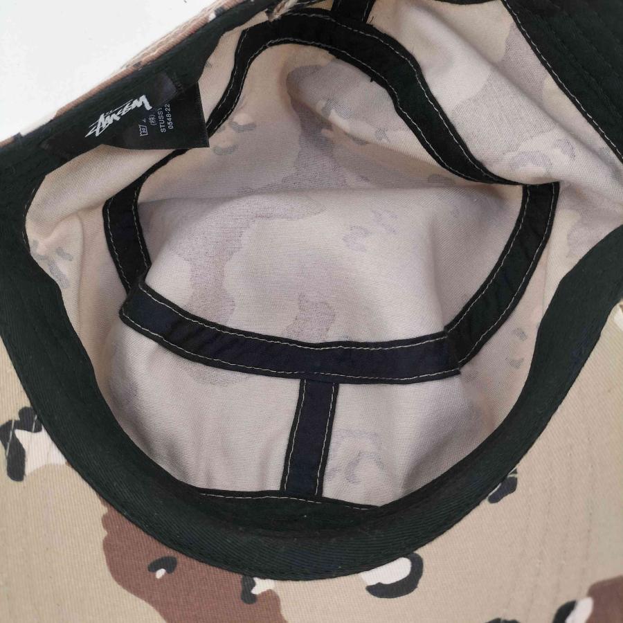 STUSSY（ステューシー） Cadet Helvetica Logo Cap CAMO メンズ 表記無