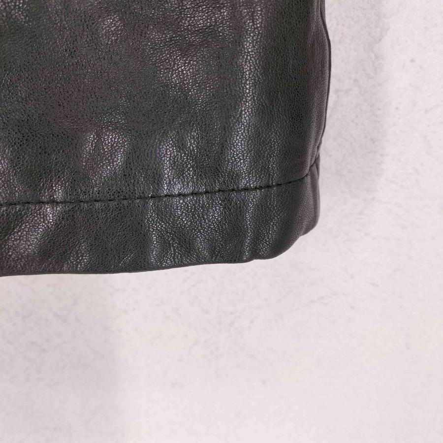 BANANA REPUBLIC（バナナリパブリック） 00S レザーミリタリージップ