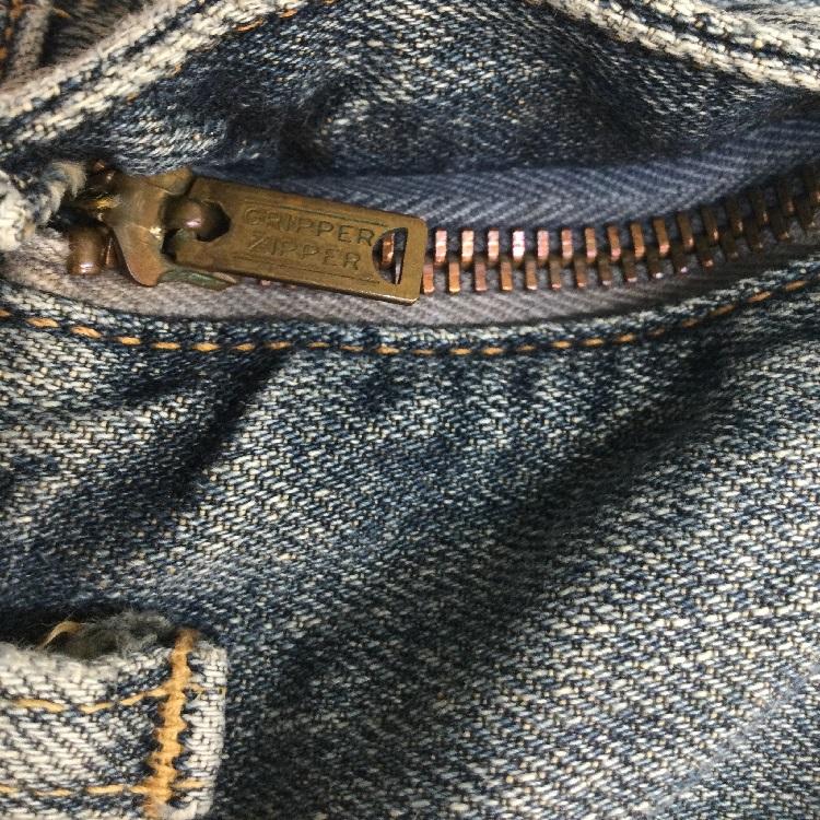 Lee（リー） 0333 立体裁断 逆パッチ デニムパンツ GRIPPER ZIPPER