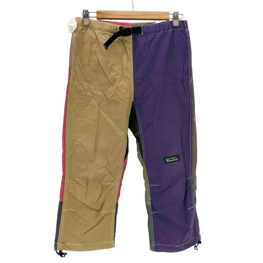 MANASTASH（マナスタッシュ） コットンリネン クレイジーパターン