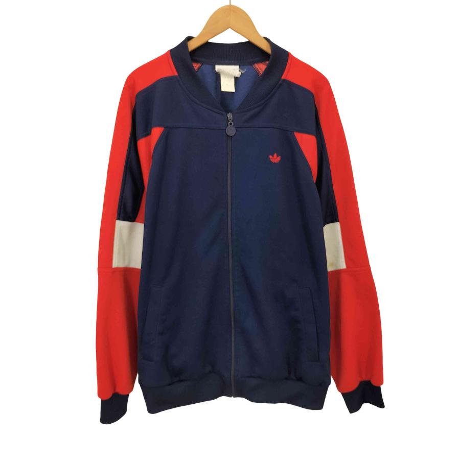 adidas】希少 銀タグ80sデサント製トレフォイルロゴナイロンジャケット