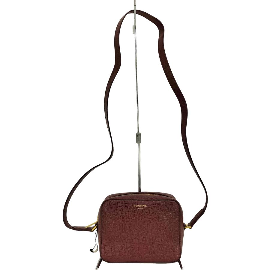 THOM BROWNE(トムブラウン) ぺブルグレインレザー BUSINESS BAG MINI レディース  O/S【中古】【ブランド古着バズストア】 THOM BROWNE（トム ブラウン） ぺブルグレインレザー BUSINESS BAG