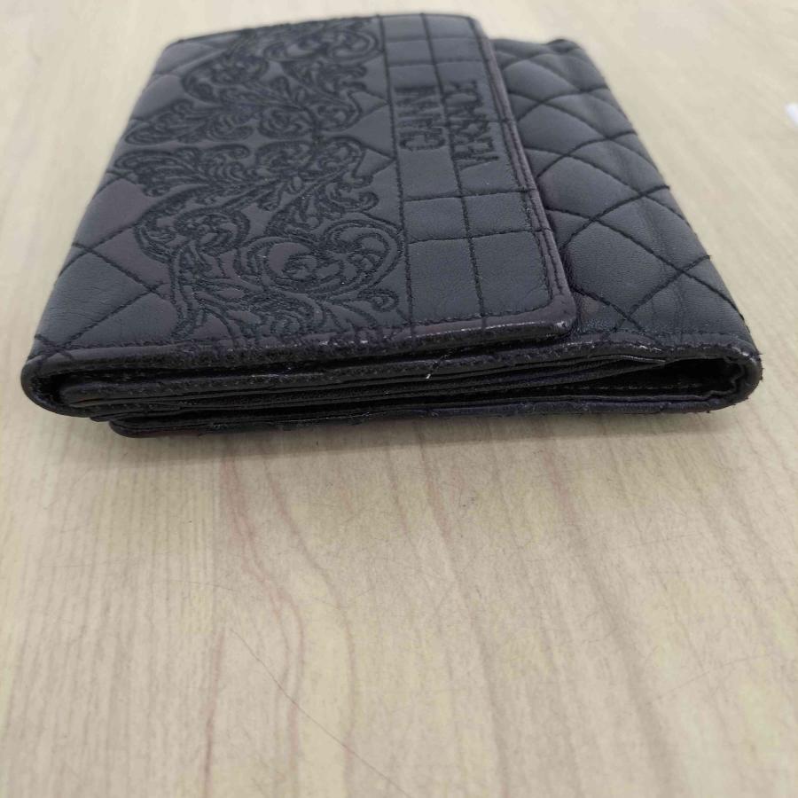 GIANNI VERSACE VERSACE(ジャンニヴェルサーチ) 刺繍デザイン三つ折り