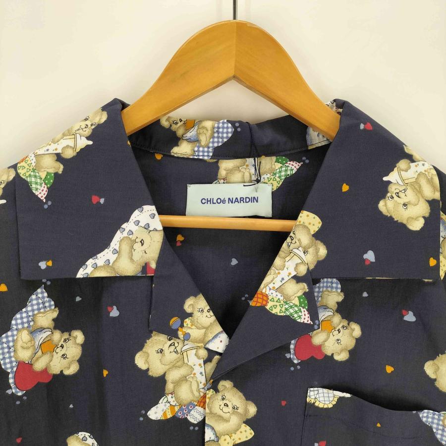 USED古着(ユーズドフルギ) {{CHLOe NARDIN}}PJ POPLIN SHIRT BEDTIME LIMITED メンズ import：M 【中古】【ブランド古着バズストア】 USED古着(ユーズドフルギ) {{CHLOe NARDIN}}PJ POPLIN SHIRT BEDTI