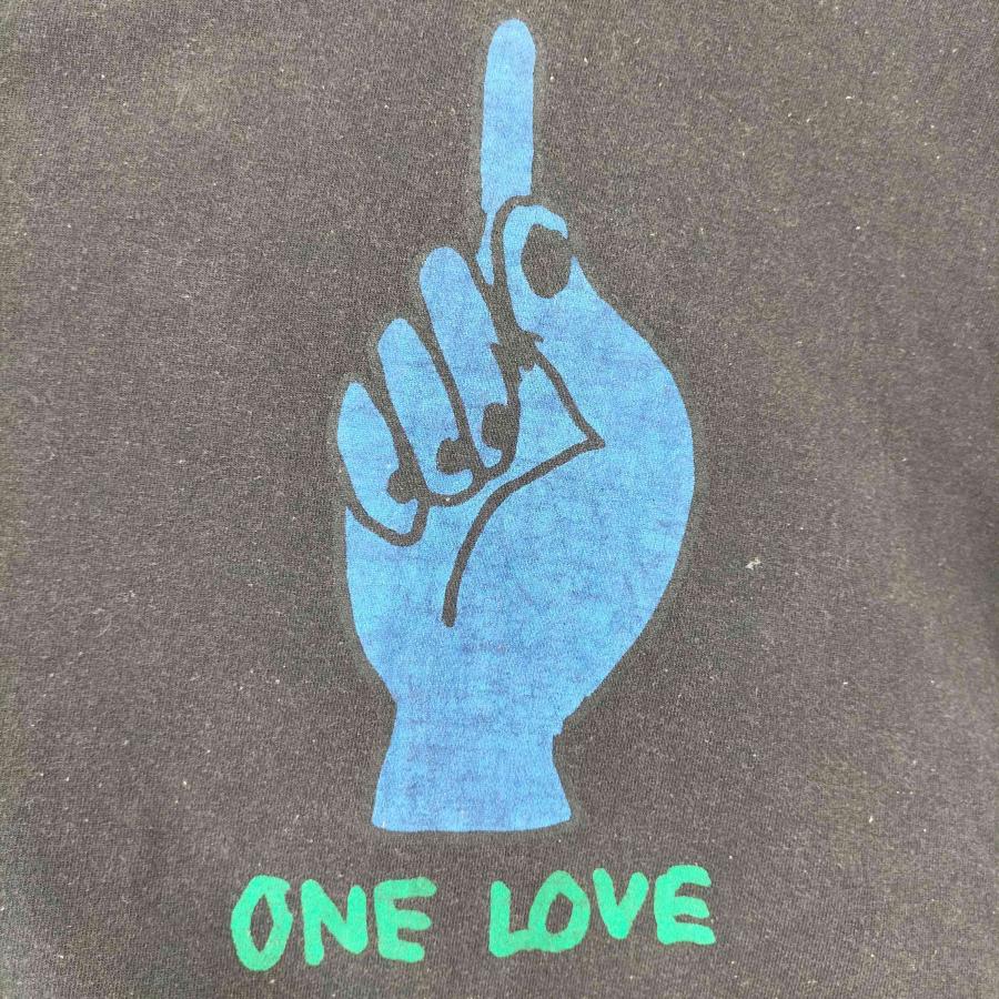 【鬼レア】サカイsacai☆ゴンズONE LOVEスウェットシャツ希少XL Sacai メンズ's Gonz ONE LOVE Cotton Long Sleeve T-Shirt