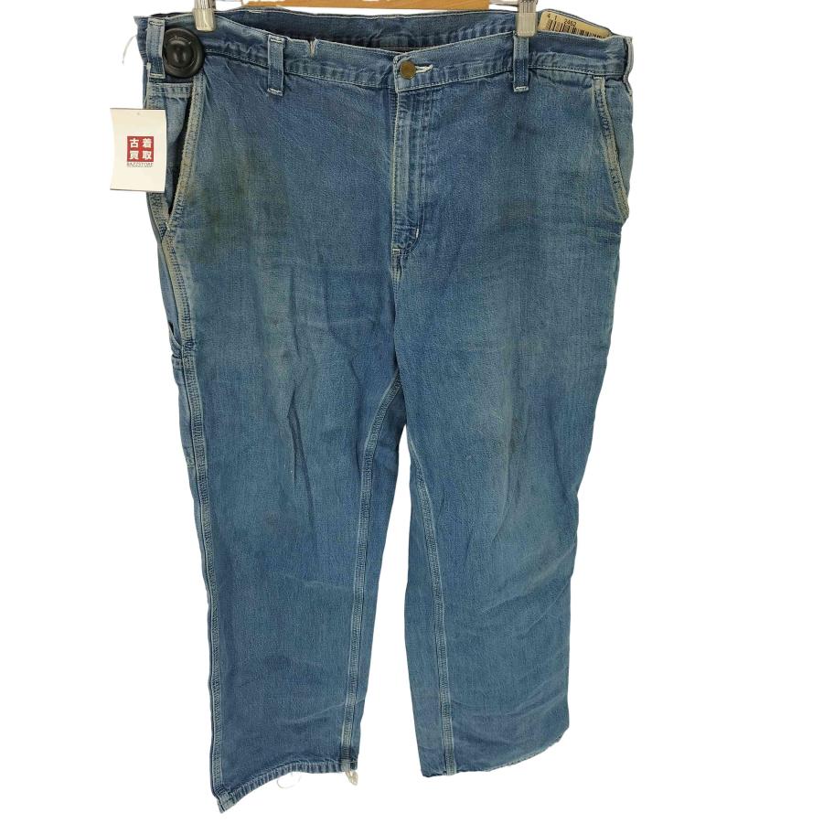 Carhartt(カーハート) Dungaree Fit ダンガリー フィット デニム ペインター ワイド パンツ メンズ  40/30【中古】【ブランド古着バズストア】 Carhartt（カーハート） Dungaree Fit ダンガリー フィット デニム