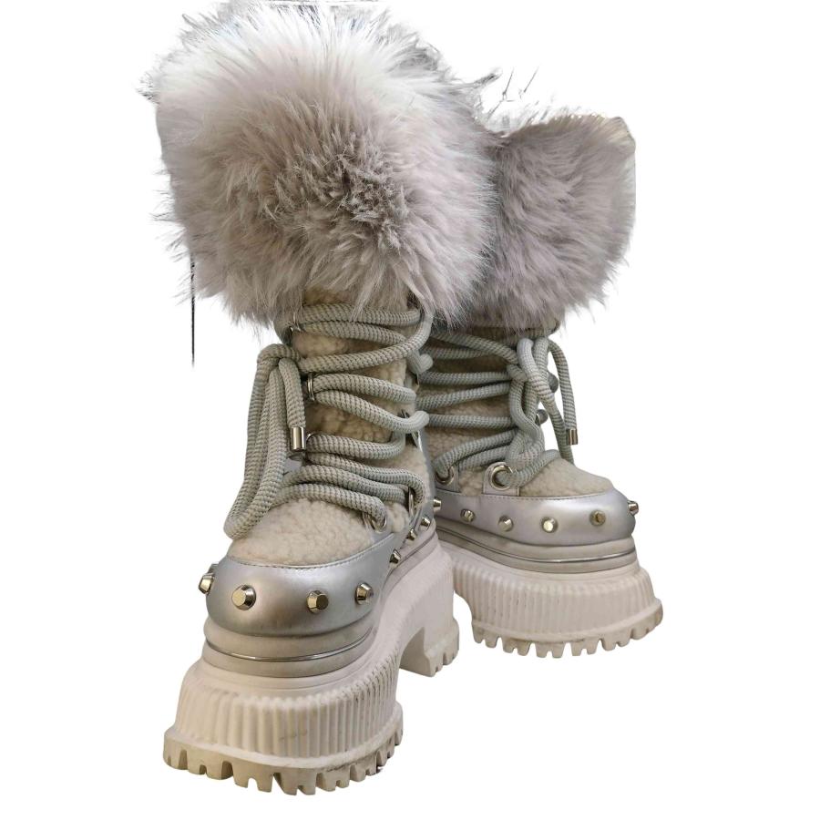 yellaw YELLO(イエロー) PLATINUM SHORT BOOTS レディース L 中古 古着