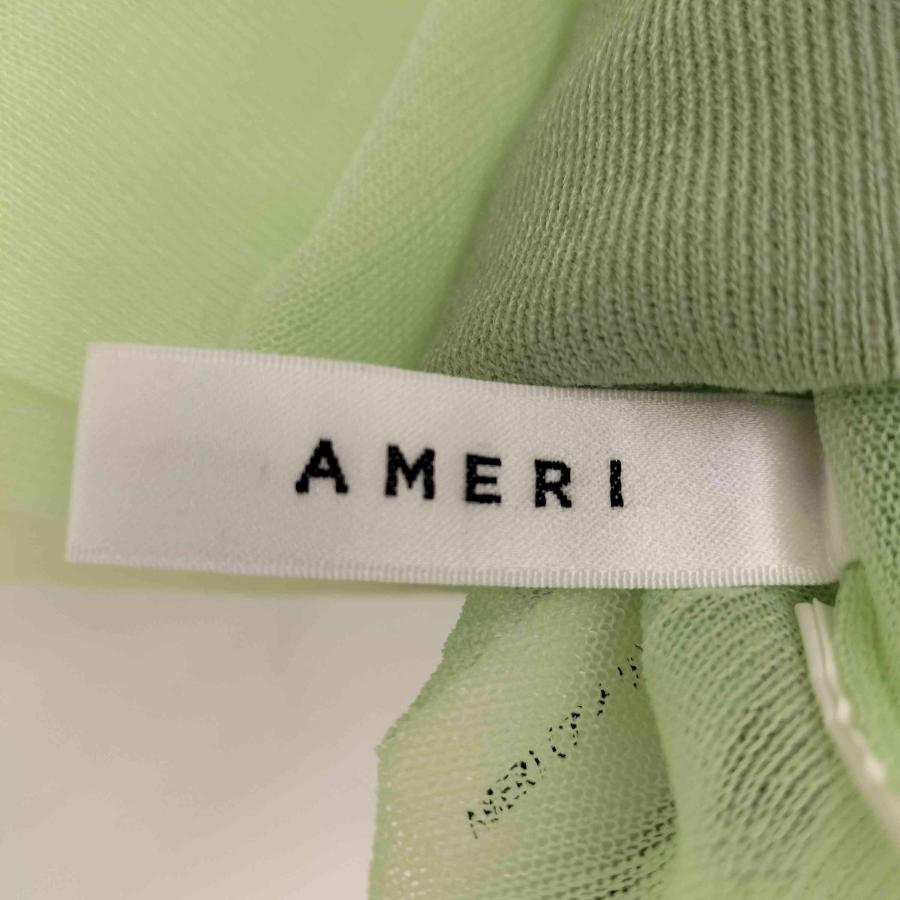 Ameri（アメリ） 2WAY SHEER COMPACT KNIT CARDIGAN レディース FRE