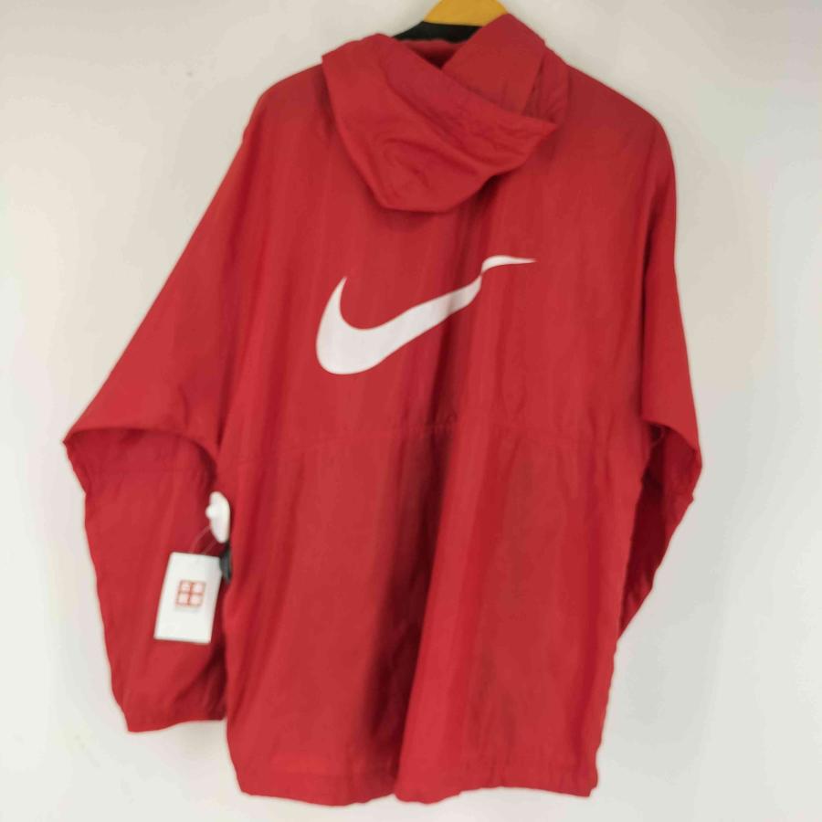 NIKE 90s 白タグ アノラックパーカー M ブラック 90s】NIKE ナイキ 白タグ スウォッシュ ナイロン アノラック