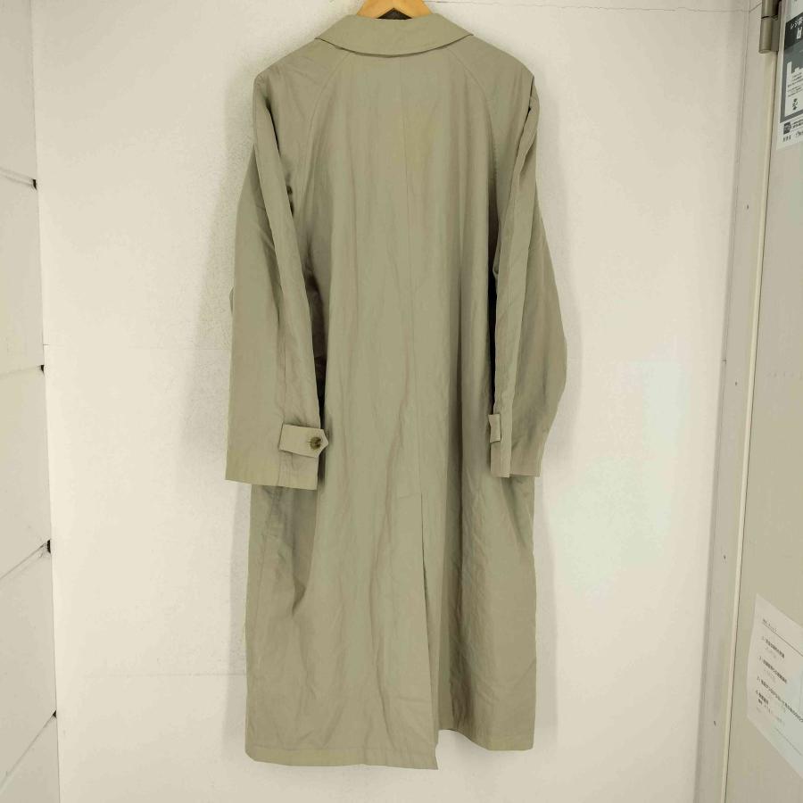 【未使用】ダーバンD'URBAN ステンカラーコート ツイルサキソニーステンカラーコート(ミドルレングス)（コート