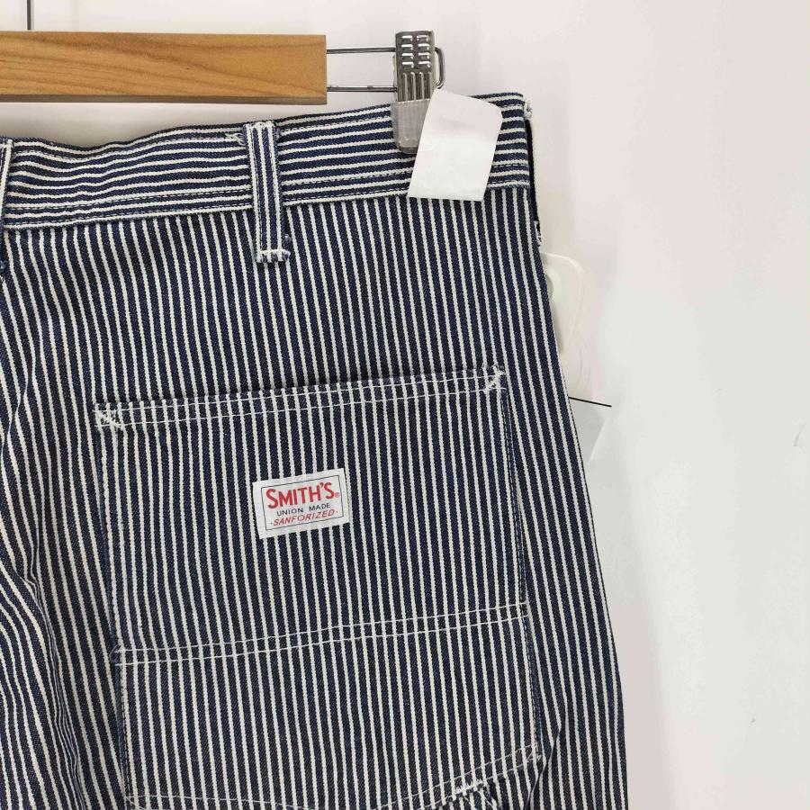 【超美品・新品】SMITH'S ストライプ ワークパンツ W34 L32 SMITH（スミス） SMITH'S(スミス) USA製 ヒッコリーストライプ