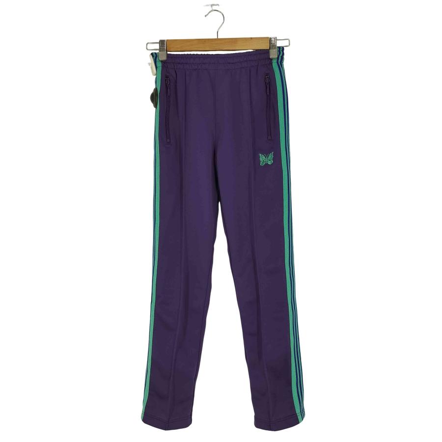 Needles ニードルズ トラックパンツ ダークグリーン パープルライン Needles（ニードルス） Needles(ニードルズ) 別注 Track Pant NARROW